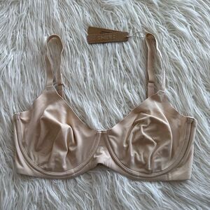 Skims Fits Everybody Unlined Demi Bra Sand Size 38DD